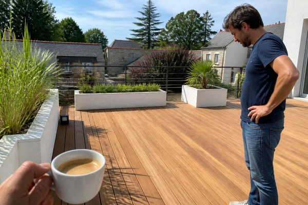 Pose terrasse bois Saint-Mars-de-Coutais