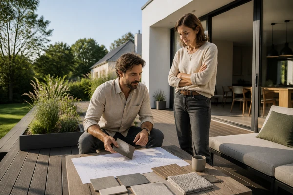 Terrasse composite Abbaretz