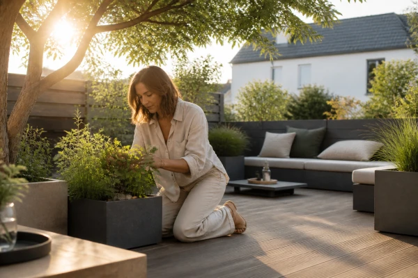 Terrasse composite Saint-Herblain